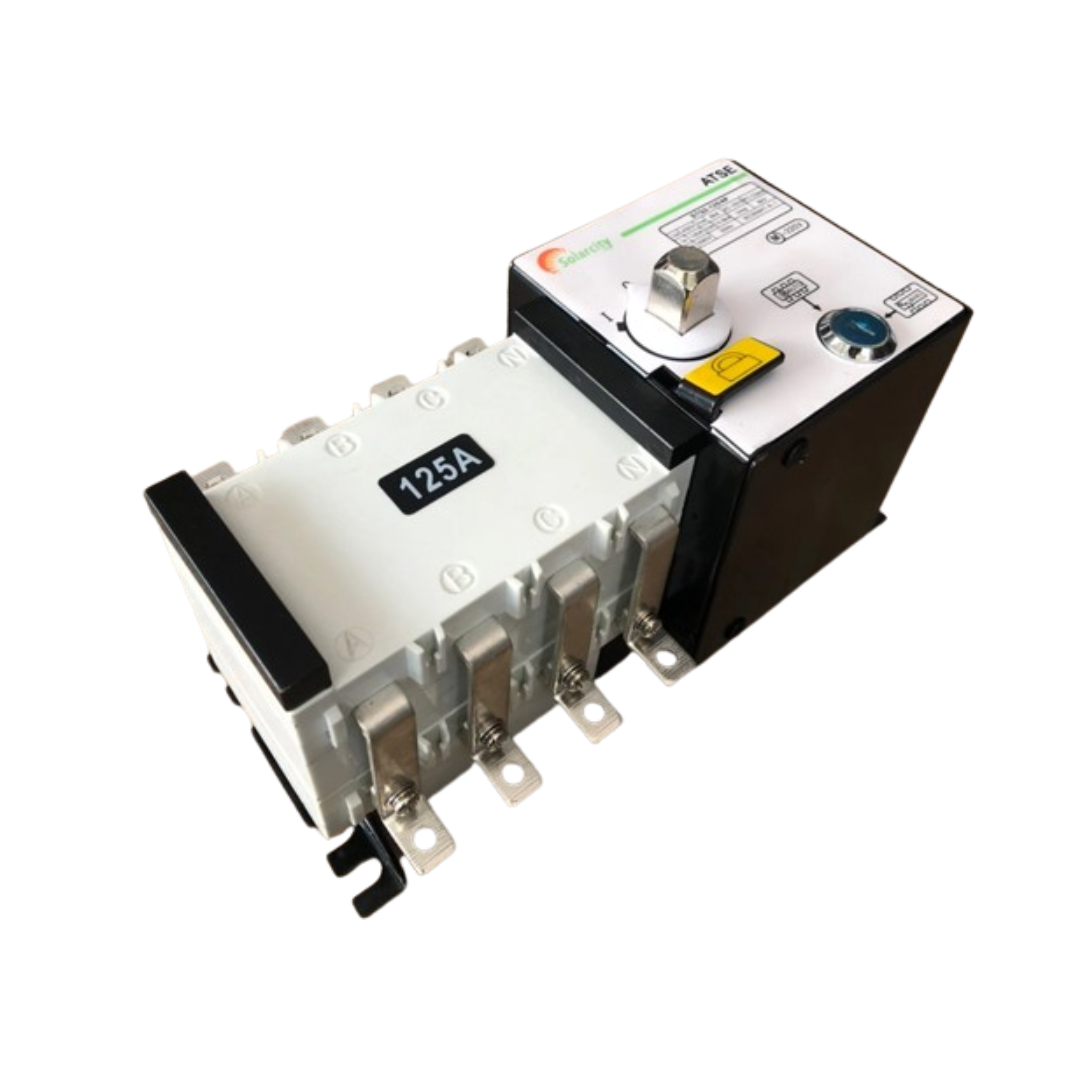 Chuyển nguồn tự động ATS 125A – 4P 3pha Solarcity