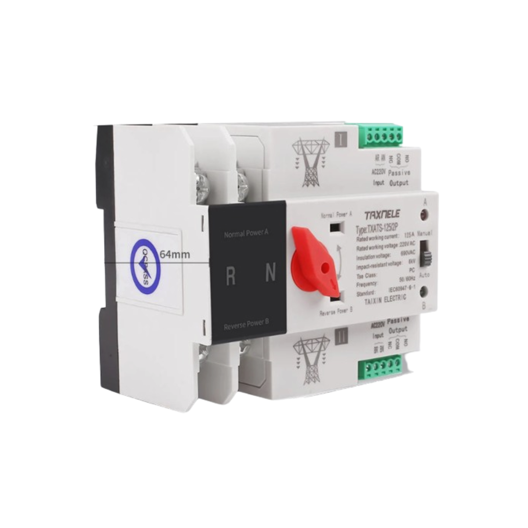 Bộ đổi nguồn tự động ATS 125A – 2P 1pha